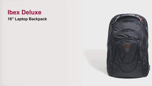 Wenger Ibex Ballistic Deluxe Deluxe 14'' – 16'' Laptop Backpack with Tablet Pocket