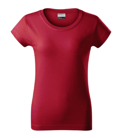 RIMECK RESIST Women's T-shirt in marlboro red - promotional clothing printed with your company logo
