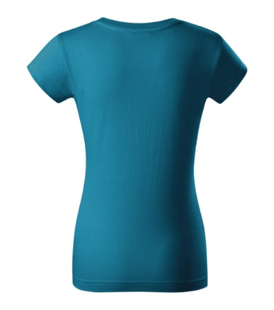 RIMECK RESIST Women's T-shirt in petrol blue - promotional clothing printed with your company logo