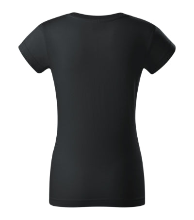 RIMECK RESIST Women's T-shirt in ebony gray - promotional clothing printed with your company logo