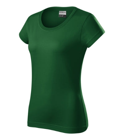 RIMECK RESIST HEAVY Women's T-shirt in bottle green - promotional clothing printed with your company logo