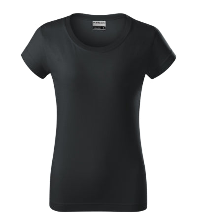 RIMECK RESIST HEAVY Women's T-shirt in ebony gray - promotional clothing printed with your company logo