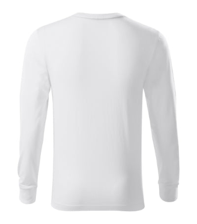 RIMECK RESIST LS Unisex T-shirt in white - promotional clothing printed with your company logo