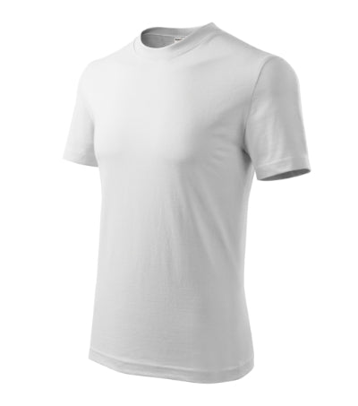 RIMECK BASE Unisex T-shirt in white - promotional clothing printed with your company logo