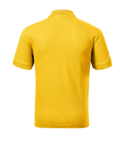 RIMECK RESIST HEAVY POLO Men's polo shirt in yellow - promotional clothing printed with your company logo