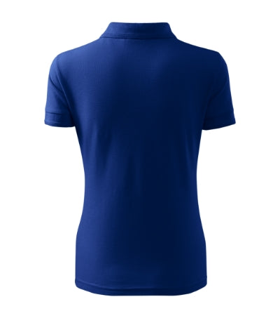 RIMECK RESERVE Women's polo shirt in royal blue - promotional clothing printed with your company logo