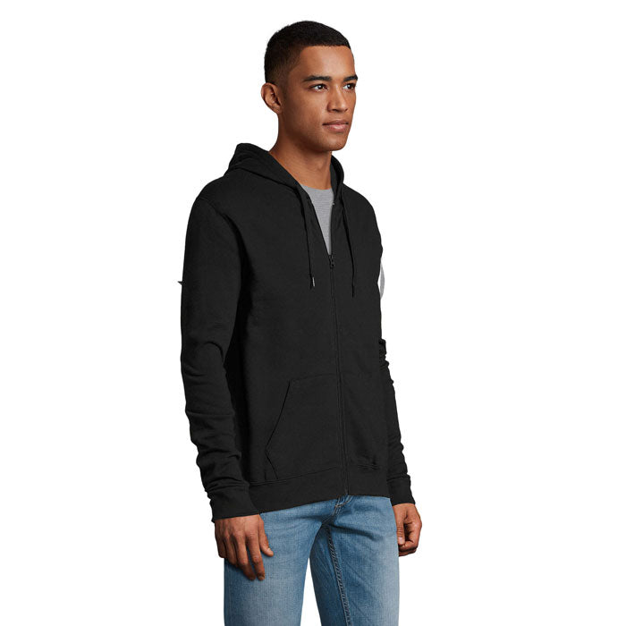 STONE - SUDADERA CON CREMALLERA UNISEX