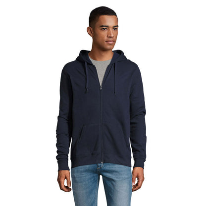 STONE - SUDADERA CON CREMALLERA UNISEX