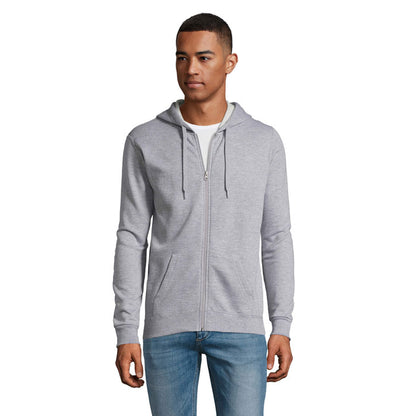 STONE - SUDADERA CON CREMALLERA UNISEX