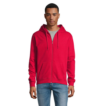 STONE - SUDADERA CON CREMALLERA UNISEX