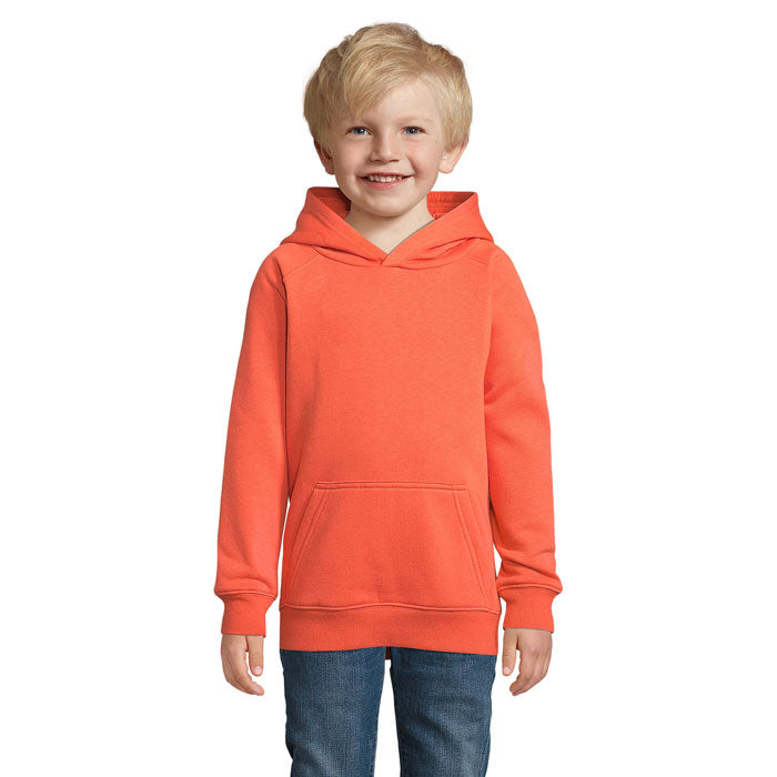 STELLAR KIDS - FELPA CON CAPPUCCIO