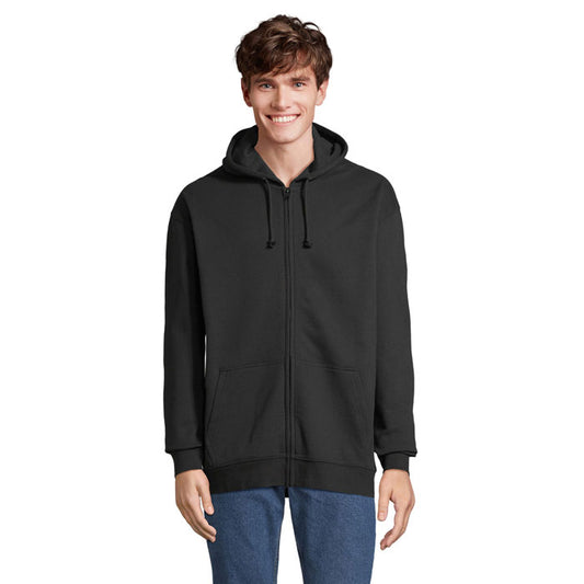 CARTER - Felpa con cappuccio e zip intera