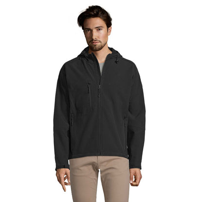 REPLAY UOMO - SOFTSHELL CON CAPPUCCIO