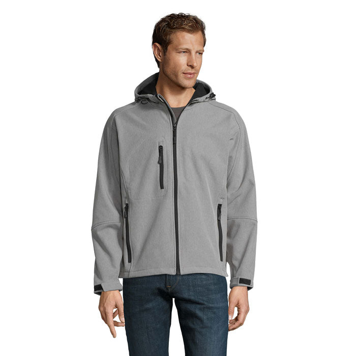 REPLAY UOMO - SOFTSHELL CON CAPPUCCIO