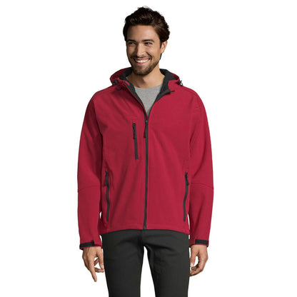 REPLAY UOMO - SOFTSHELL CON CAPPUCCIO