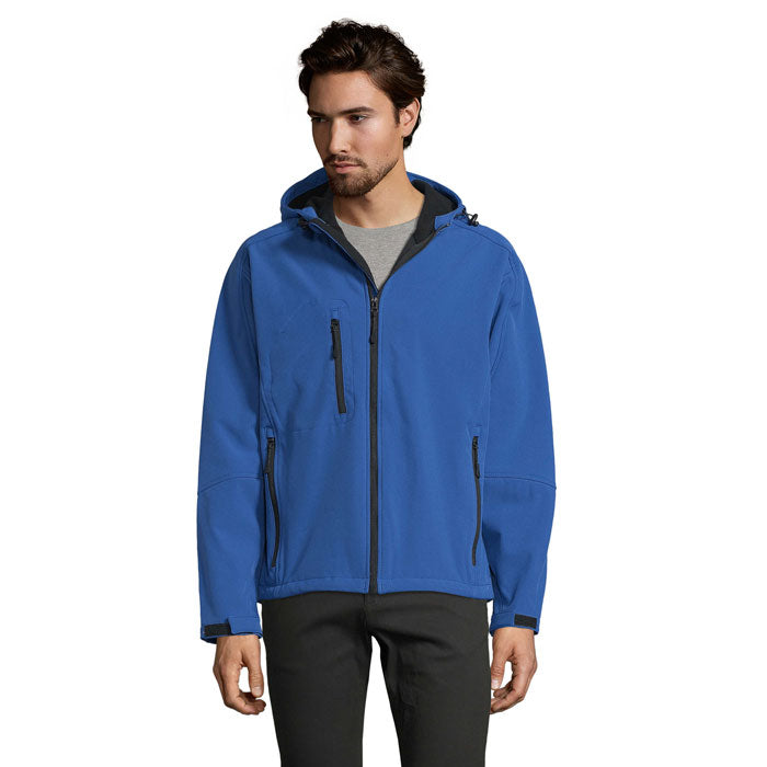 REPLAY UOMO - SOFTSHELL CON CAPPUCCIO