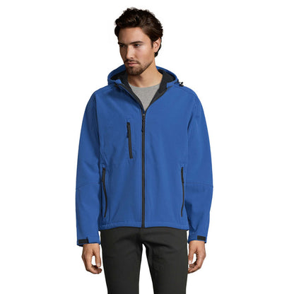 REPLAY UOMO - SOFTSHELL CON CAPPUCCIO