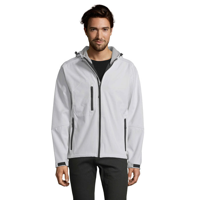 REPLAY UOMO - SOFTSHELL CON CAPPUCCIO