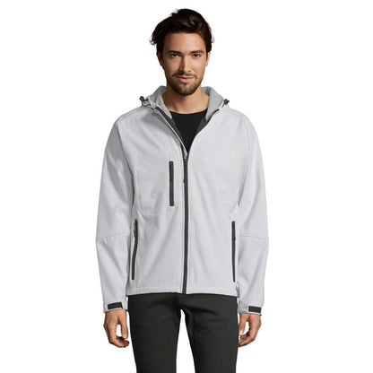 REPLAY UOMO - SOFTSHELL CON CAPPUCCIO