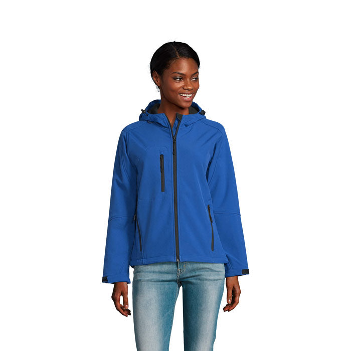 REPLAY DAMEN – HOOD SOFTSHELL