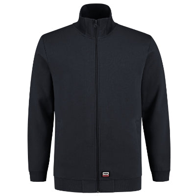 TRICORP SWEAT JACKET WASHABLE 60 °C Unisex sweatshirt in navy blue - promotional clothing printed with your company logo