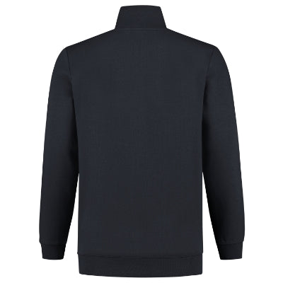 TRICORP SWEAT JACKET WASHABLE 60 °C Unisex sweatshirt in navy blue - promotional clothing printed with your company logo