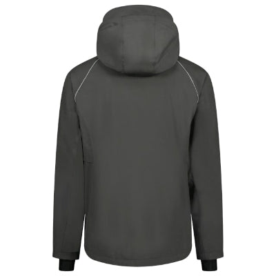 TRICORP TECH SHELL Unisex jacket in dark gray - promotional clothing printed with your company logo