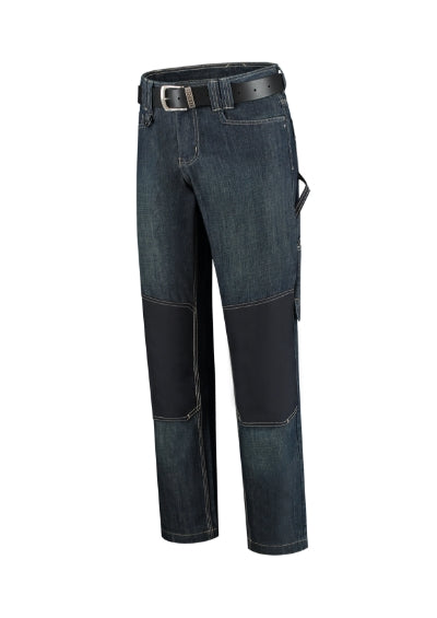 TRICORP WORK JEANS Unisex work jeans in denim blue - promotional clothing printed with your company logo