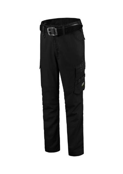 TRICORP WORK PANTS TWILL Unisex work trousers in black - promotional clothing printed with your company logo