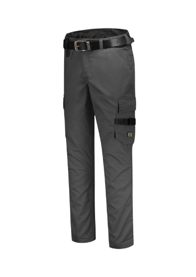TRICORP WORK PANTS TWILL Unisex work trousers in dark gray - promotional clothing printed with your company logo