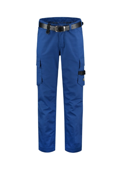 TRICORP WORK PANTS TWILL Unisex work trousers in royal blue - promotional clothing printed with your company logo