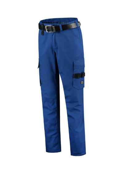 TRICORP WORK PANTS TWILL Unisex work trousers in royal blue - promotional clothing printed with your company logo