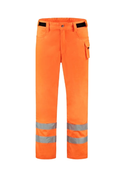 TRICORP RWS WORK PANTS Unisex work trousers in fluorescent orange - promotional clothing printed with your company logo
